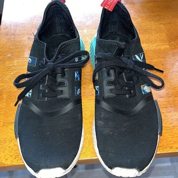 HER STUDIO LONDON X ADIDAS NMD R1 WOMEN’S 11 NEOPRENE LACE-UP ATHLETIC SHOES - Picture 3 of 12